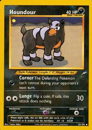 Houndour (43/105) [Neo Destiny Unlimited] - Card Brawlers | Quebec | Canada | Yu-Gi-Oh!
