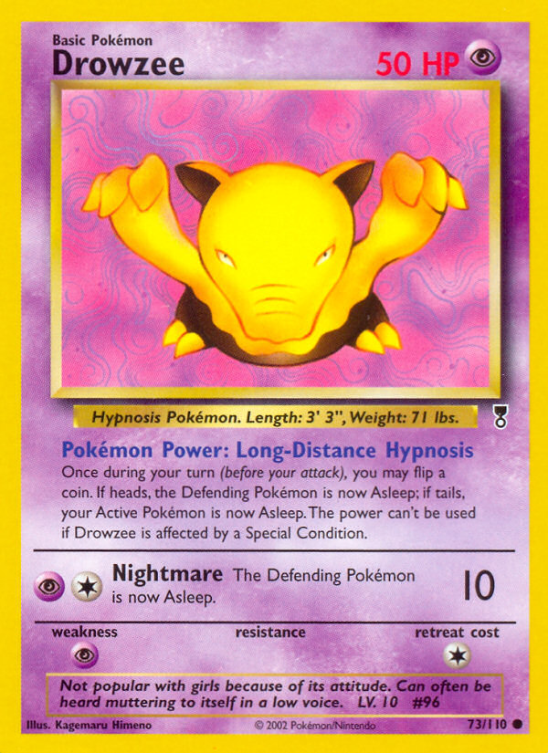 Drowzee (73/110) [Legendary Collection] - Card Brawlers | Quebec | Canada | Yu-Gi-Oh!