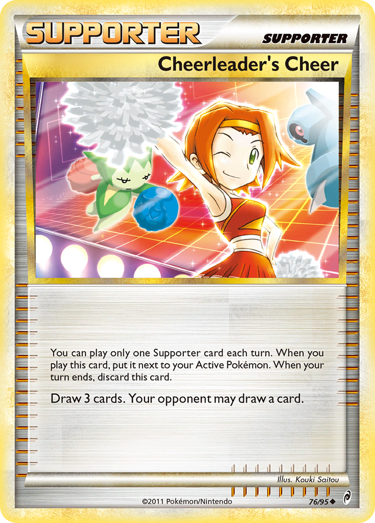 Cheerleader's Cheer (76/95) [HeartGold & SoulSilver: Call of Legends] - Card Brawlers | Quebec | Canada | Yu-Gi-Oh!