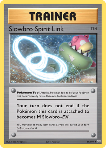 Slowbro Spirit Link (86/108) [XY: Evolutions] - Card Brawlers | Quebec | Canada | Yu-Gi-Oh!