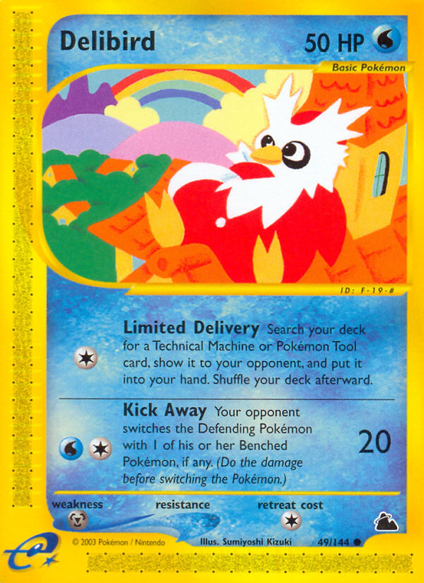 Delibird (49/144) [Skyridge] - Card Brawlers | Quebec | Canada | Yu-Gi-Oh!