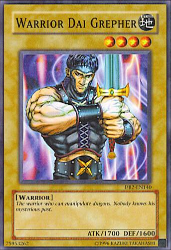 Warrior Dai Grepher [DB2-EN140] Common - Card Brawlers | Quebec | Canada | Yu-Gi-Oh!