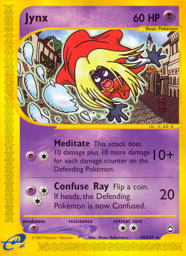 Jynx (18/147) [Aquapolis] - Card Brawlers | Quebec | Canada | Yu-Gi-Oh!