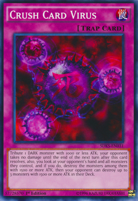 Crush Card Virus [SDKS-EN031] Common - Yu-Gi-Oh! - Card Brawlers | Quebec | Canada |