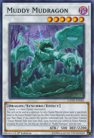 Muddy Mudragon [DANE-EN081] Rare - Card Brawlers | Quebec | Canada | Yu-Gi-Oh!