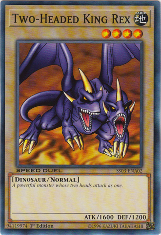 Two-Headed King Rex [SS03-ENA02] Common - Card Brawlers | Quebec | Canada | Yu-Gi-Oh!