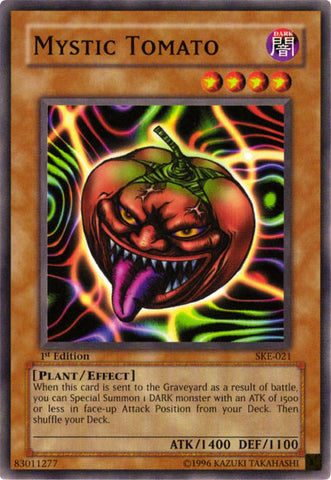 Mystic Tomato [SKE-021] Common - Card Brawlers | Quebec | Canada | Yu-Gi-Oh!