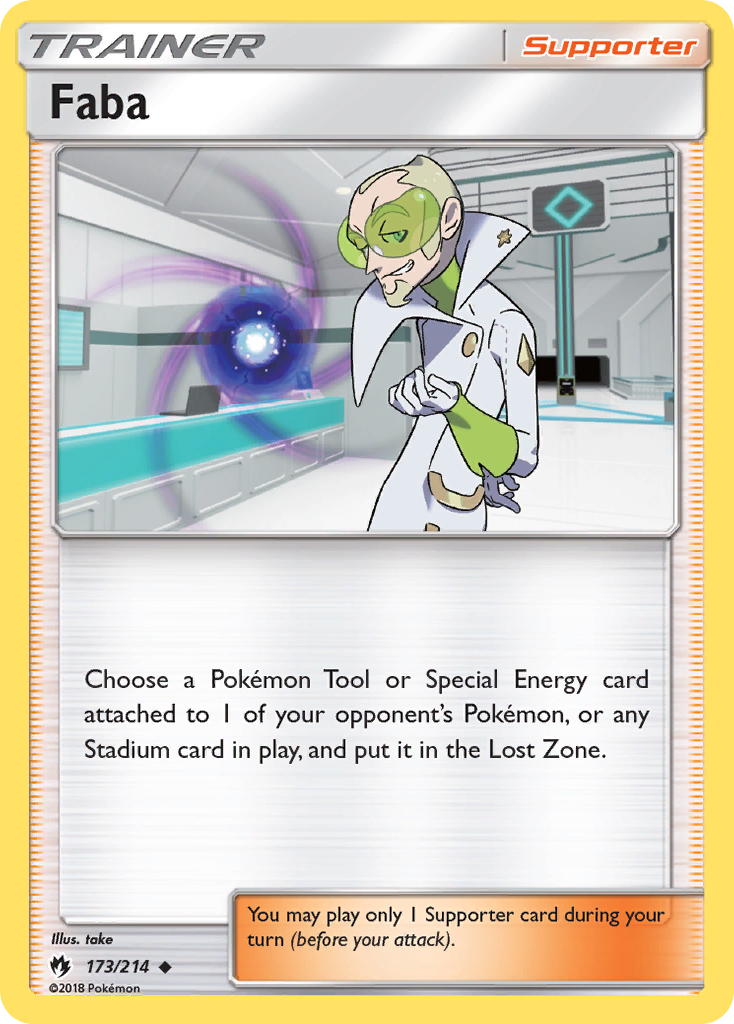 Faba (173/214) [Sun & Moon: Lost Thunder] - Card Brawlers | Quebec | Canada | Yu-Gi-Oh!
