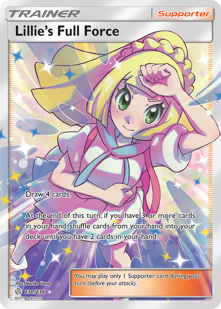 Lillie's Full Force (230/236) [Sun & Moon: Cosmic Eclipse] - Card Brawlers | Quebec | Canada | Yu-Gi-Oh!