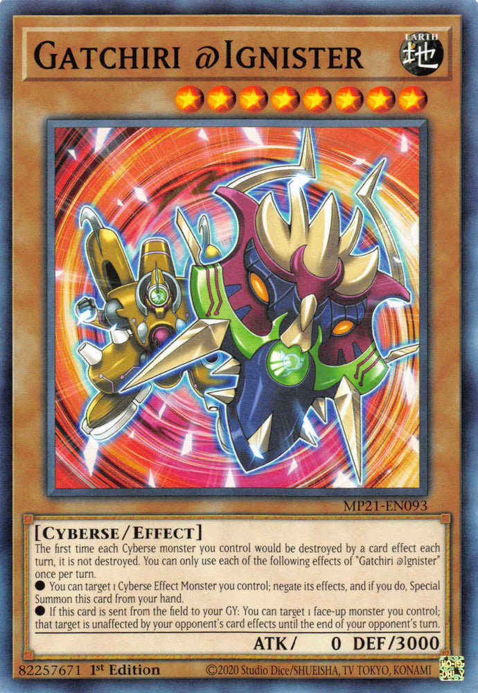 Gatchiri @Ignister [MP21-EN093] Common - Card Brawlers | Quebec | Canada | Yu-Gi-Oh!