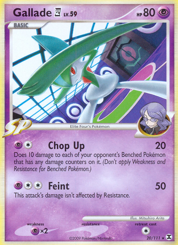 Gallade (20/111) [Platinum: Rising Rivals] - Card Brawlers | Quebec | Canada | Yu-Gi-Oh!
