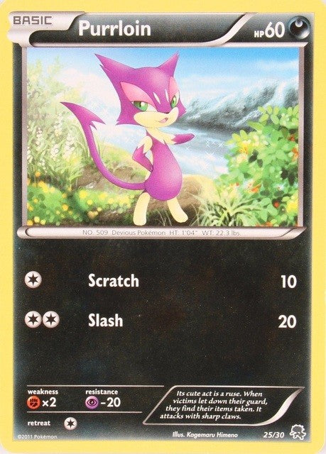 Purrloin (25/30) [Black & White: Trainer Kit - Zoroark] - Card Brawlers | Quebec | Canada | Yu-Gi-Oh!