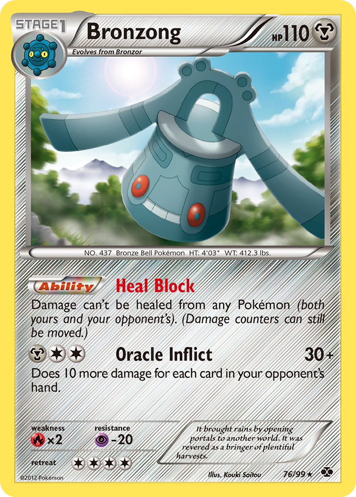 Bronzong (76/99) [Black & White: Next Destinies] - Card Brawlers | Quebec | Canada | Yu-Gi-Oh!