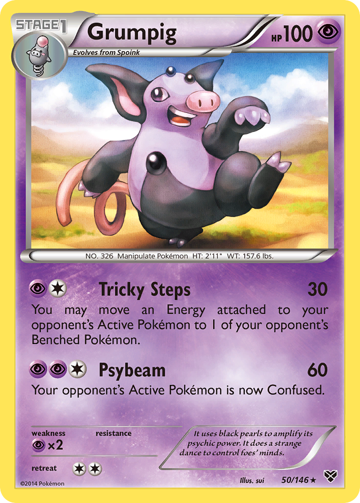 Grumpig (50/146) [XY: Base Set] - Card Brawlers | Quebec | Canada | Yu-Gi-Oh!