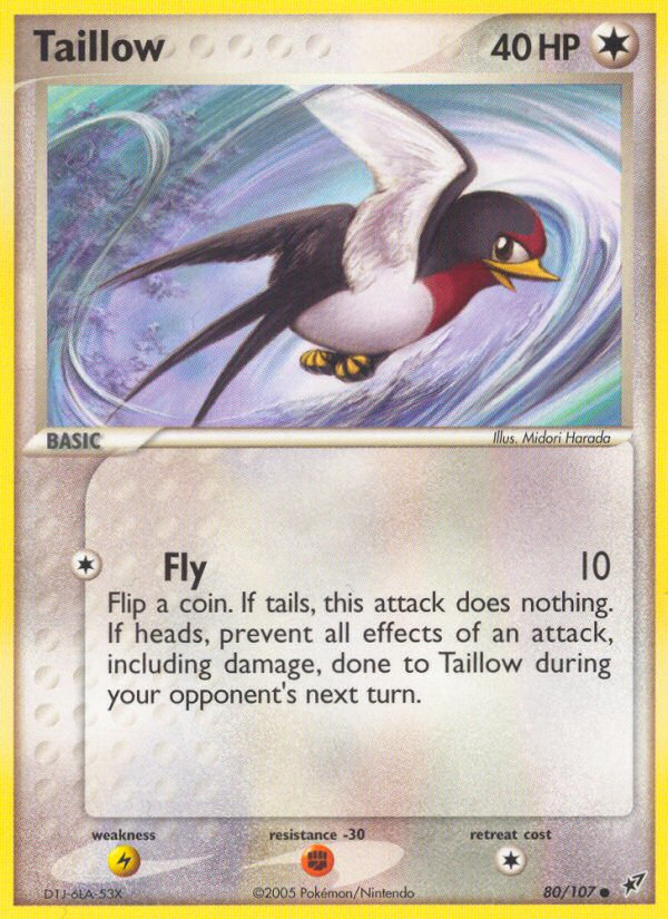 Taillow (80/107) [EX: Deoxys] - Card Brawlers | Quebec | Canada | Yu-Gi-Oh!