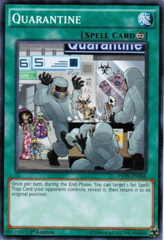 Quarantine [INOV-EN066] Common - Card Brawlers | Quebec | Canada | Yu-Gi-Oh!