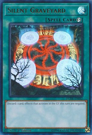 Silent Graveyard [DUDE-EN042] Ultra Rare - Card Brawlers | Quebec | Canada | Yu-Gi-Oh!