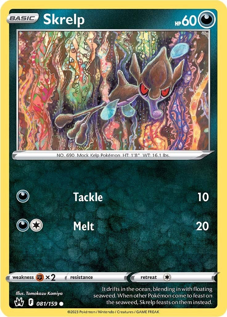 Skrelp (081/159) [Sword & Shield: Crown Zenith] - Card Brawlers | Quebec | Canada | Yu-Gi-Oh!