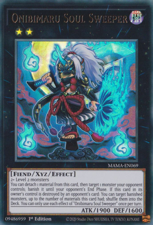 Onibimaru Soul Sweeper [MAMA-EN069] Ultra Rare - Card Brawlers | Quebec | Canada | Yu-Gi-Oh!