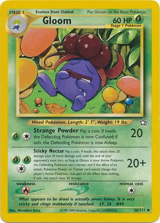 Gloom (36/111) [Neo Genesis Unlimited] - Card Brawlers | Quebec | Canada | Yu-Gi-Oh!