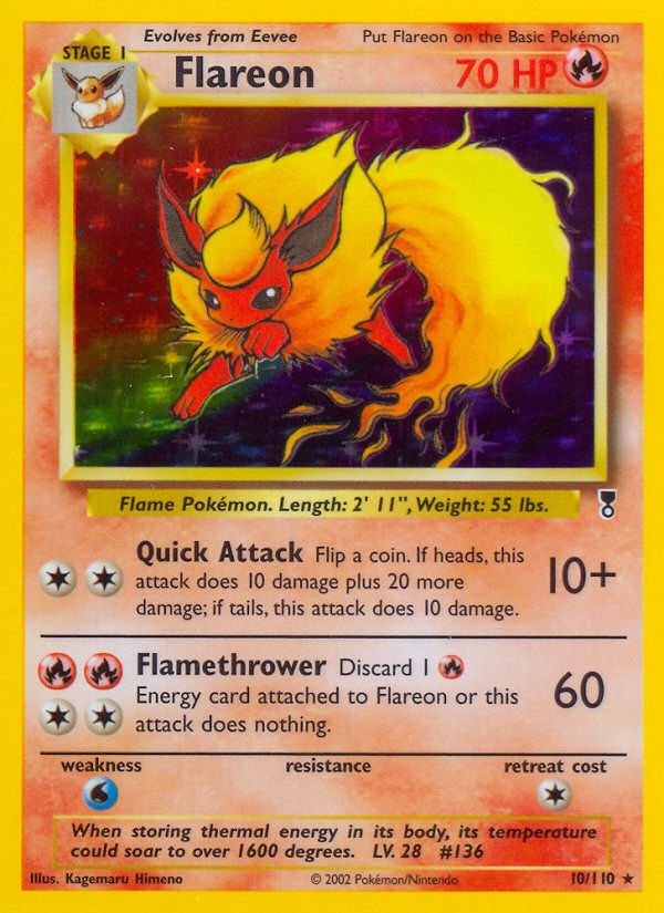 Flareon (10/110) [Legendary Collection] - Card Brawlers | Quebec | Canada | Yu-Gi-Oh!