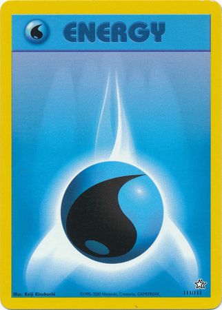 Water Energy (111/111) [Neo Genesis Unlimited] - Card Brawlers | Quebec | Canada | Yu-Gi-Oh!