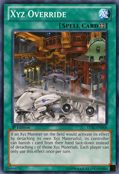 Xyz Override [LVAL-EN068] Common - Yu-Gi-Oh! - Card Brawlers | Quebec | Canada |