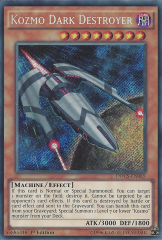 Kozmo Dark Destroyer [DOCS-EN085] Secret Rare - Card Brawlers | Quebec | Canada | Yu-Gi-Oh!