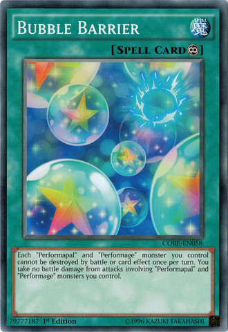 Bubble Barrier [CORE-EN058] Common - Yu-Gi-Oh! - Card Brawlers | Quebec | Canada |