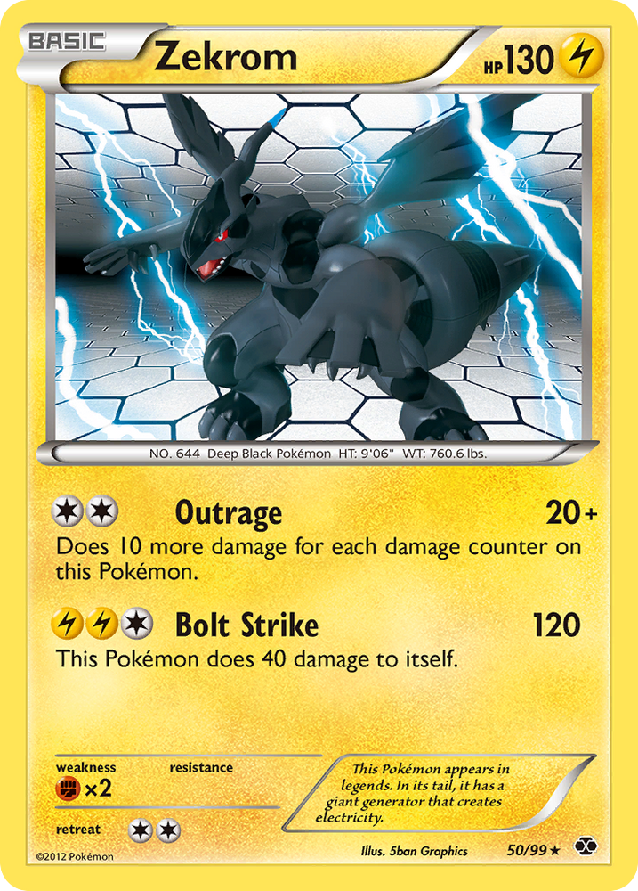 Zekrom (50/99) [Black & White: Next Destinies] - Card Brawlers | Quebec | Canada | Yu-Gi-Oh!