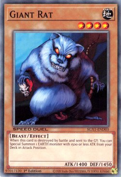 Giant Rat [SGX1-END03] Common - Card Brawlers | Quebec | Canada | Yu-Gi-Oh!