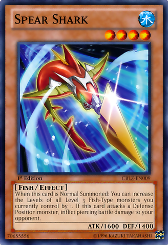 Spear Shark [CBLZ-EN009] Common - Card Brawlers | Quebec | Canada | Yu-Gi-Oh!