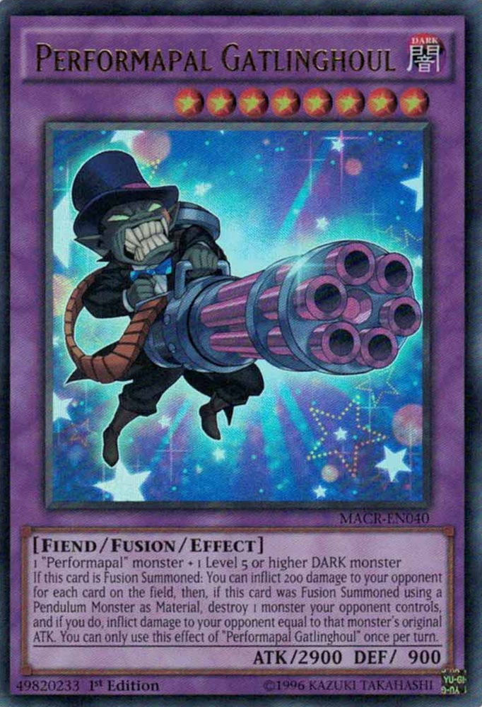 Performapal Gatlinghoul [MACR-EN040] Ultra Rare - Yu-Gi-Oh! - Card Brawlers | Quebec | Canada |