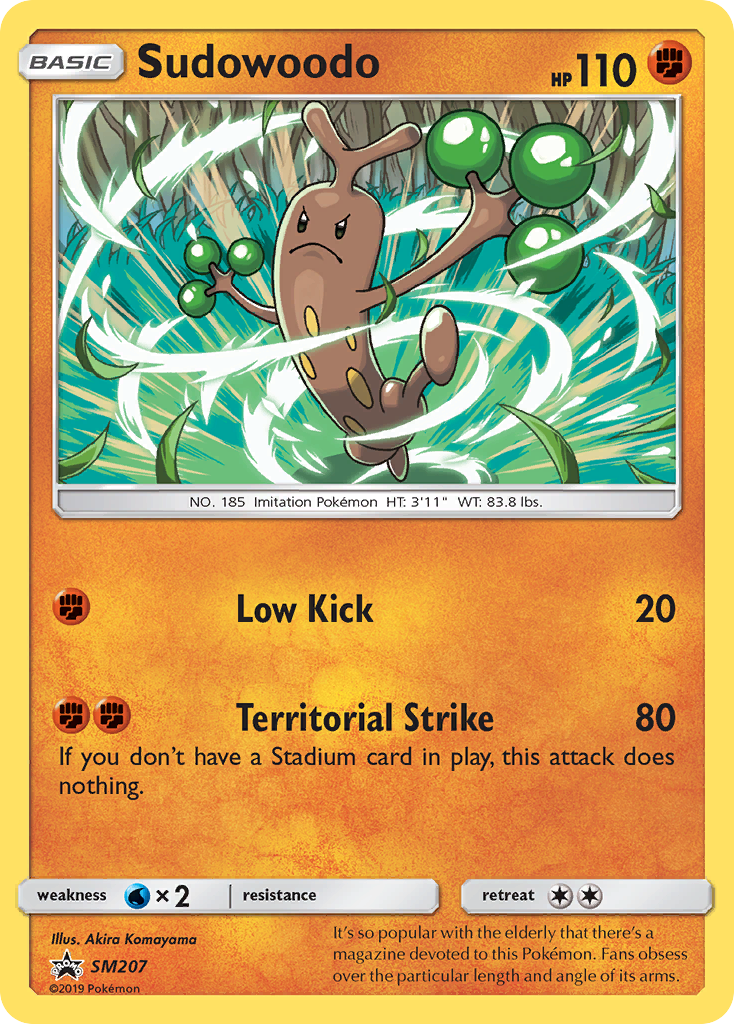 Sudowoodo (SM207) [Sun & Moon: Black Star Promos] - Card Brawlers | Quebec | Canada | Yu-Gi-Oh!