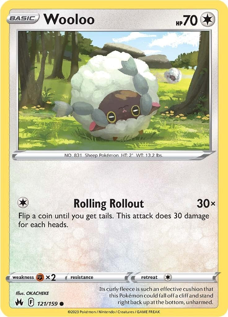 Wooloo (121/159) [Sword & Shield: Crown Zenith] - Card Brawlers | Quebec | Canada | Yu-Gi-Oh!