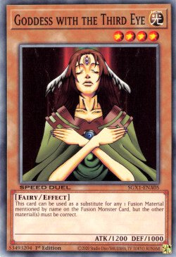 Goddess with the Third Eye [SGX1-ENA05] Common - Card Brawlers | Quebec | Canada | Yu-Gi-Oh!