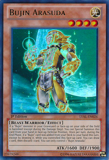 Bujin Arasuda [LVAL-EN026] Ultra Rare - Yu-Gi-Oh! - Card Brawlers | Quebec | Canada |