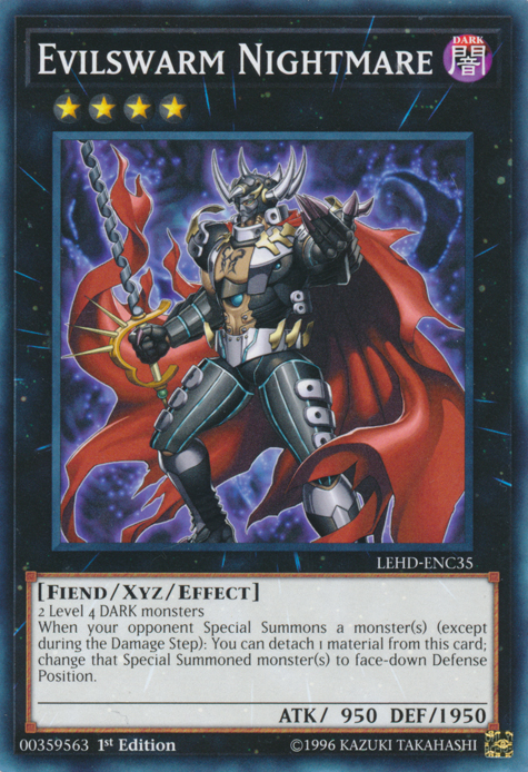 Evilswarm Nightmare [LEHD-ENC35] Common - Card Brawlers | Quebec | Canada | Yu-Gi-Oh!