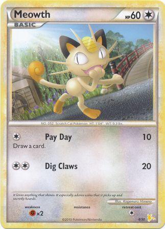 Meowth (4/30) [HeartGold & SoulSilver: Trainer Kit - Raichu] - Card Brawlers | Quebec | Canada | Yu-Gi-Oh!