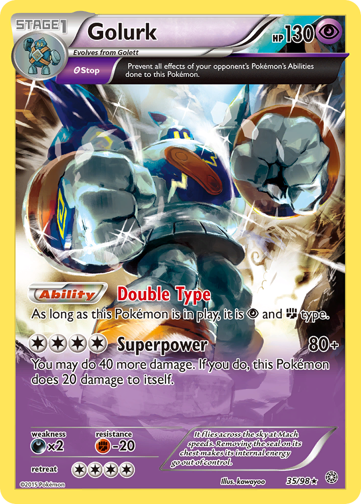 Golurk (35/98) [XY: Ancient Origins] - Card Brawlers | Quebec | Canada | Yu-Gi-Oh!