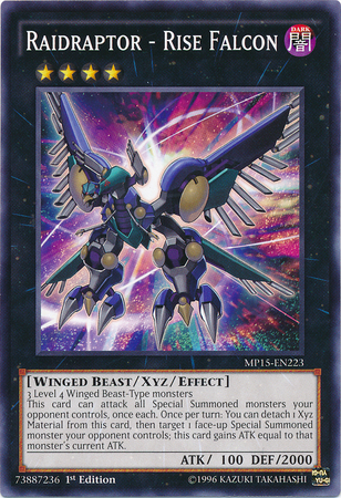 Raidraptor - Rise Falcon [MP15-EN223] Common - Card Brawlers | Quebec | Canada | Yu-Gi-Oh!