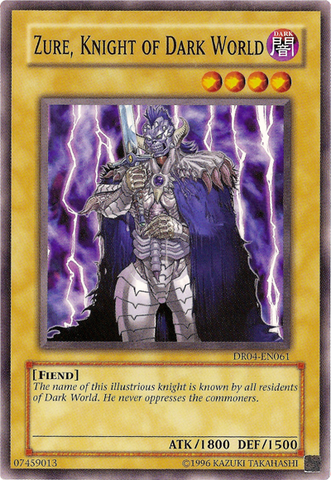 Zure, Knight of Dark World [DR04-EN061] Common - Card Brawlers | Quebec | Canada | Yu-Gi-Oh!