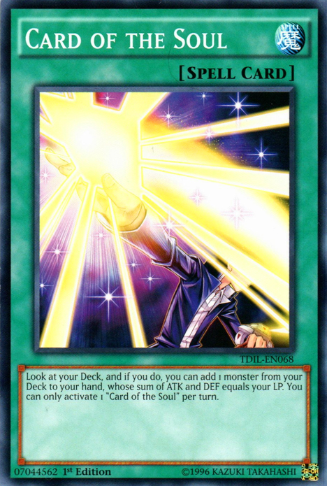 Card of the Soul [TDIL-EN068] Common - Yu-Gi-Oh! - Card Brawlers | Quebec | Canada |