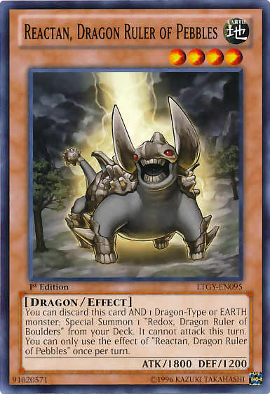 Reactan, Dragon Ruler of Pebbles [LTGY-EN095] Common - Card Brawlers | Quebec | Canada | Yu-Gi-Oh!