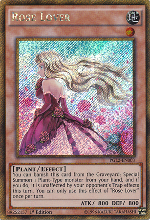 Rose Lover [PGL2-EN003] Gold Secret Rare - Card Brawlers | Quebec | Canada | Yu-Gi-Oh!