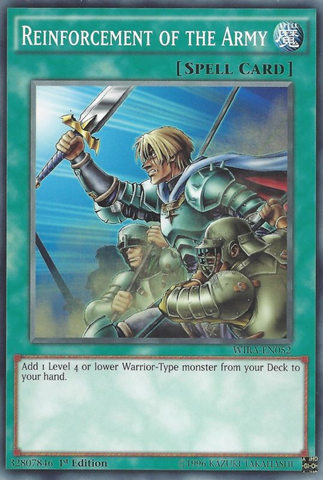 Reinforcement of the Army [WIRA-EN052] Common - Card Brawlers | Quebec | Canada | Yu-Gi-Oh!
