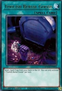 Foolish Burial Goods [MAGO-EN054] Rare - Card Brawlers | Quebec | Canada | Yu-Gi-Oh!