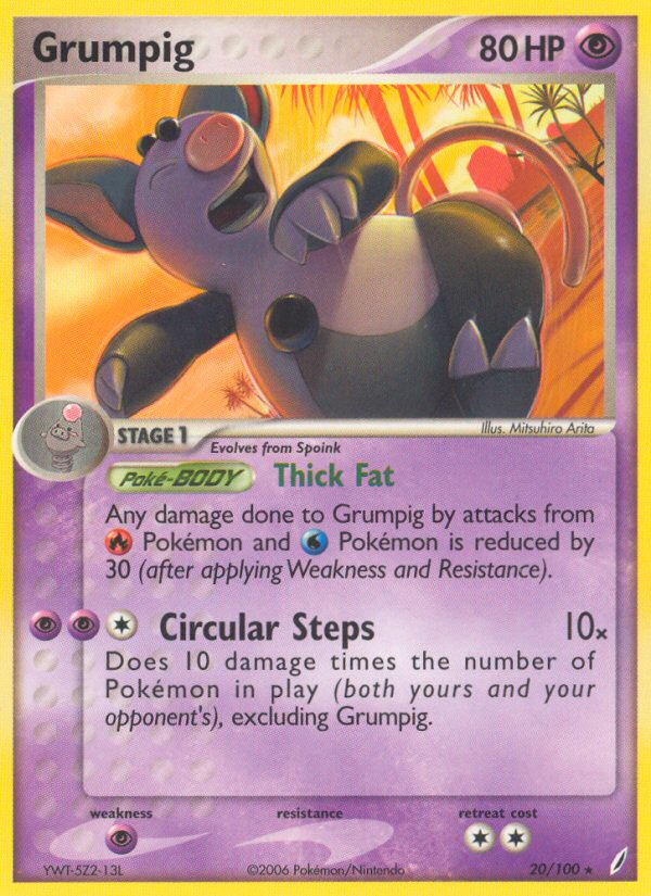 Grumpig (20/100) [EX: Crystal Guardians] - Card Brawlers | Quebec | Canada | Yu-Gi-Oh!