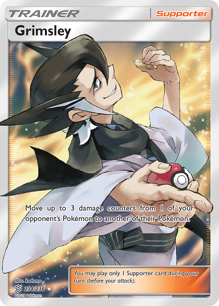 Grimsley (234/236) [Sun & Moon: Unified Minds] - Card Brawlers | Quebec | Canada | Yu-Gi-Oh!