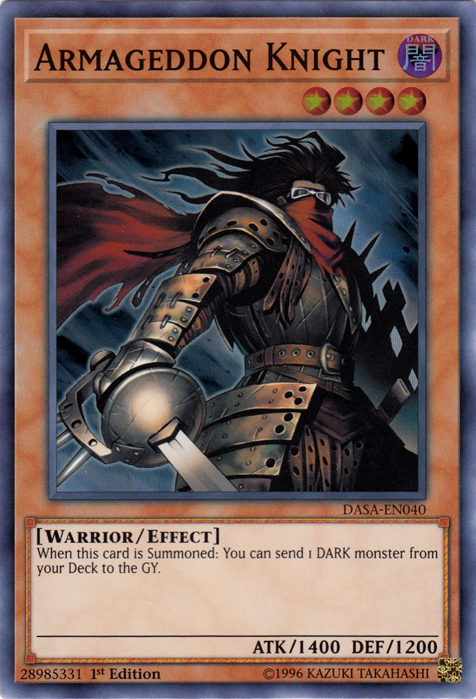 Armageddon Knight [DASA-EN040] Super Rare - Card Brawlers | Quebec | Canada | Yu-Gi-Oh!